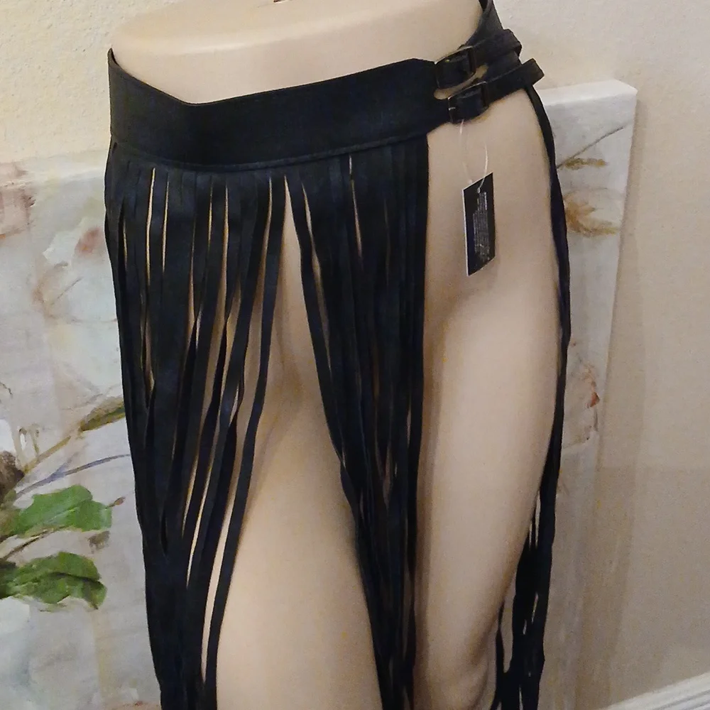 Long Fringe Belt